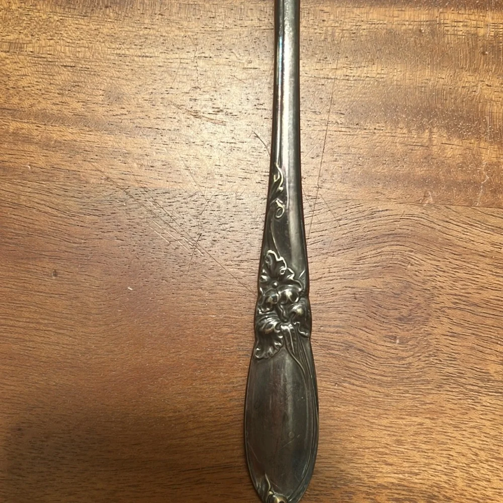$5 in Bundle -Vintage Serving Set - Community Silverplate - White Orchid Pattern